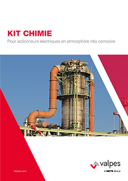 Kit chimie pour actionneurs électriques en atmosphère très corrosive